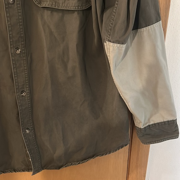 Gander Mountain Guide Series Hunting Button Down Shirt Taupe LT Large Tall - Picture 7 of 11